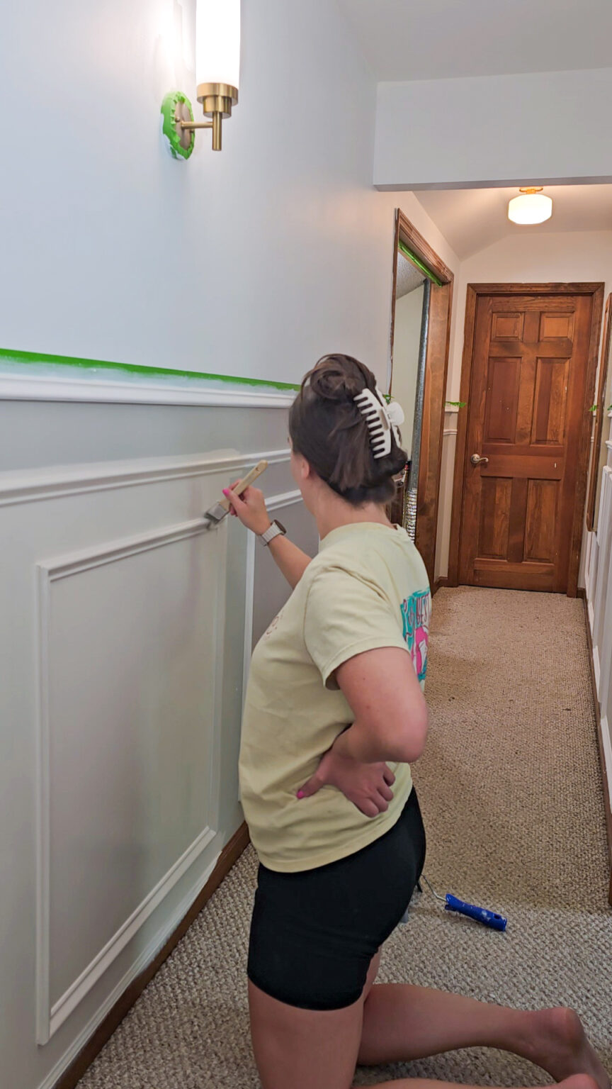 Hallway Trim Update - Cedar Hill Builder
