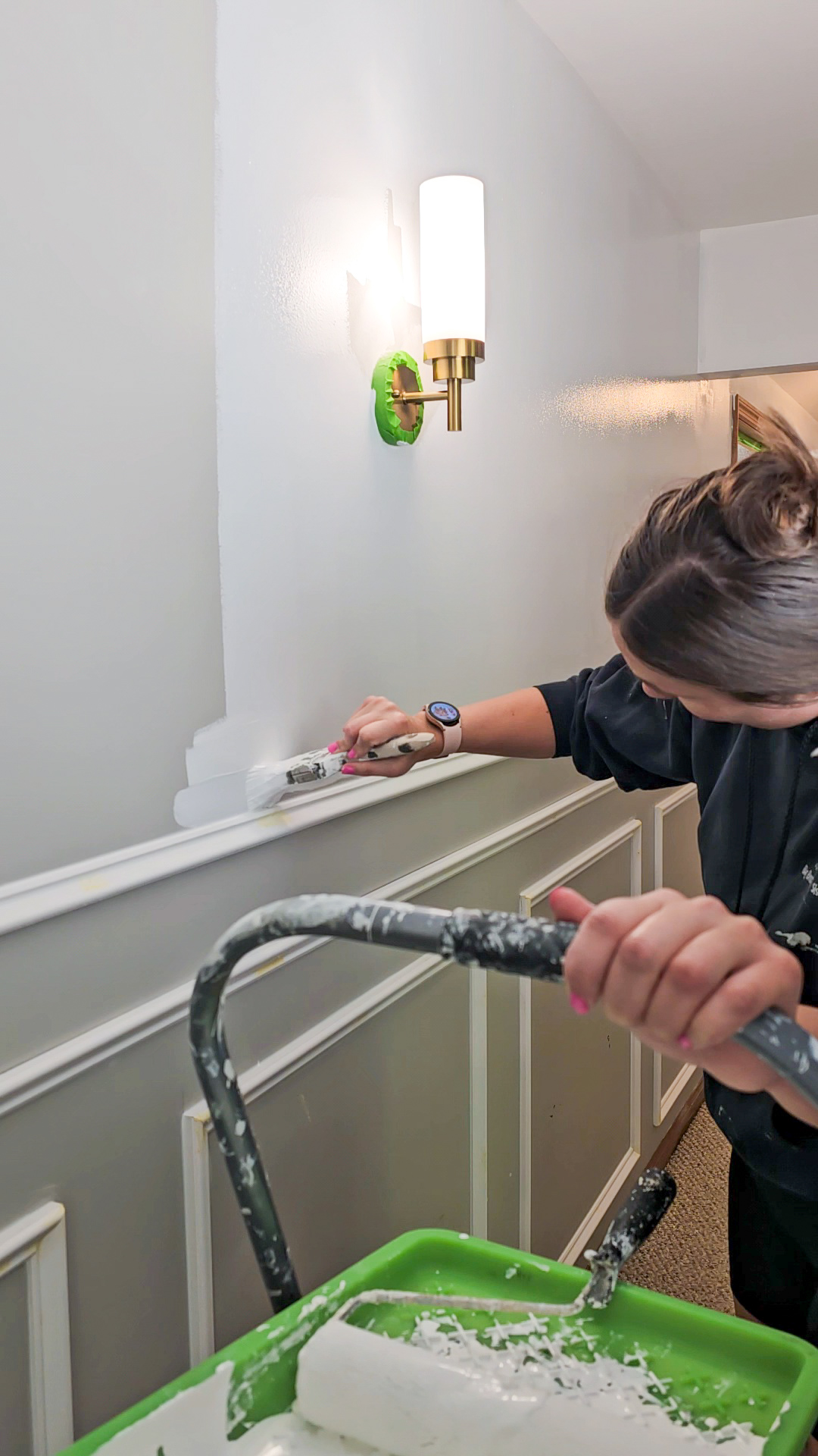 Hallway Trim Update - Cedar Hill Builder