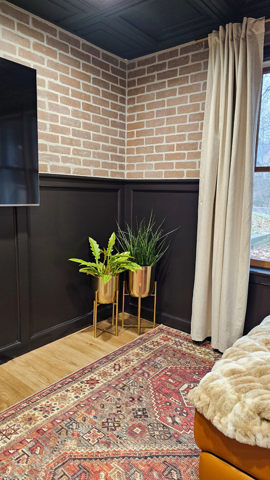 Faux Brick Accent Wall Cedar Hill Builder