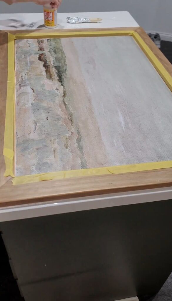 creating door for my hidden nook using artwork